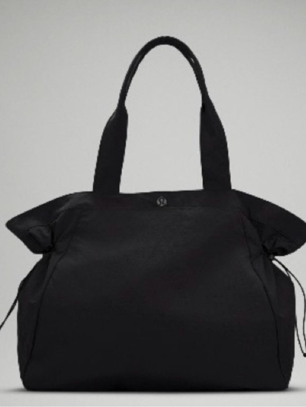 Lululemon Athletica Side Cinch Shopper Bag (18L) in Black
